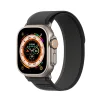 Apple Watch Ultra/8/7/6/SE/5/4/3/2/1 (42, 44, 45, 49 mm) Dux Ducis Tépőzáras sportszíj YJ változathoz fekete-szürke thumbnail