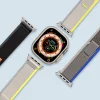 Apple Watch Ultra/8/7/6/SE/5/4/3/2/1 (42, 44, 45, 49 mm) Dux Ducis Tépőzáras sportszíj YJ változathoz fekete-szürke thumbnail