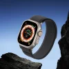 Apple Watch Ultra/8/7/6/SE/5/4/3/2/1 (42, 44, 45, 49 mm) Dux Ducis Tépőzáras sportszíj YJ változathoz fekete-szürke thumbnail