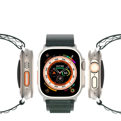 Apple Watch Ultra 8/7/6/SE/5/4/3/2/1 (42, 44, 45, 49 mm) Dux Ducis Sport csatszíj GS verzió zöld - 3
