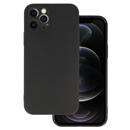 iPhone 12 Pro Matt TPU tok fekete - 9