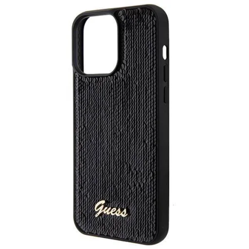 iPhone 15 Plus Guess Sequin Script Logo tok, telefontok fekete (GUHCP15MPSFDGSK) - 3