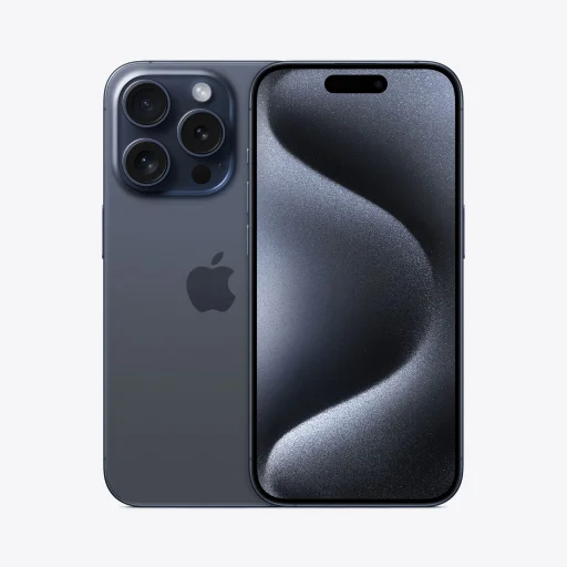 Apple iPhone 15 Pro 128GB – kék titán (MTV03SX/A) - 1