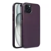 iPhone 15 Plus MagSafe-kompatibilis bőrtok, telefontok sötét ibolya thumbnail