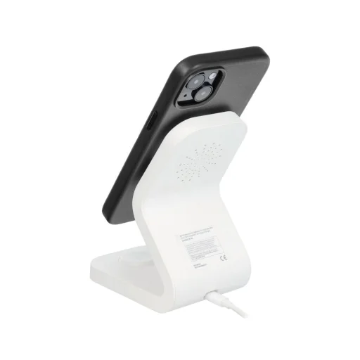 iPhone 15 Plus MagSafe-kompatibilis bőrtok, telefontok fekete - 6