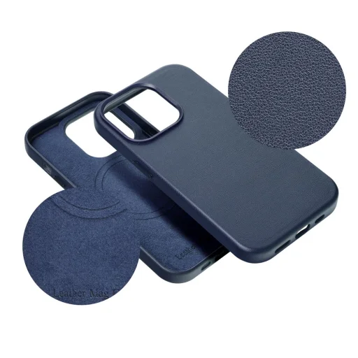 BŐR MAG COVER tok Samsung Galaxy S25 indigo kék tok - 9