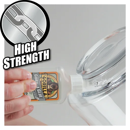 Gorilla Glue Clear kristálytiszta ragasztó 110ml - 4
