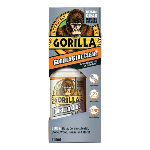 Gorilla Glue Clear kristálytiszta ragasztó 110ml - 1