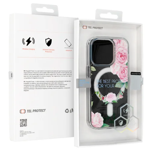 iPhone 11 Tel-Protect Flower tok MagSafe kompatibilis (design 1) - 4