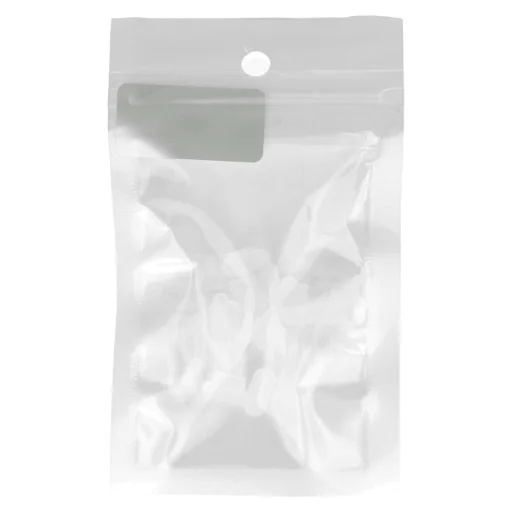 Lightning csatlakozó porvédő sapka szilikonból, fehér, 10 db - 2