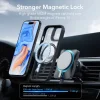  iPhone 15 Plus Átlátszó/Fekete ESR Classic Kickstand Halolock MagSafe kompatibilis tok thumbnail