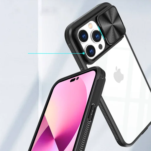iPhone 15 Plus Camslider tok fekete - 2