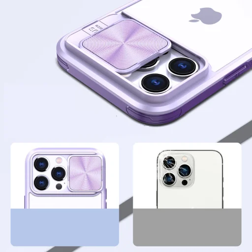 iPhone 15 Pro Camslider tok lila - 4