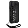 iPhone 11 Karl Lagerfeld Sequins Reversible tok fekete/ezüst (KLHCN61PSQRKS) thumbnail