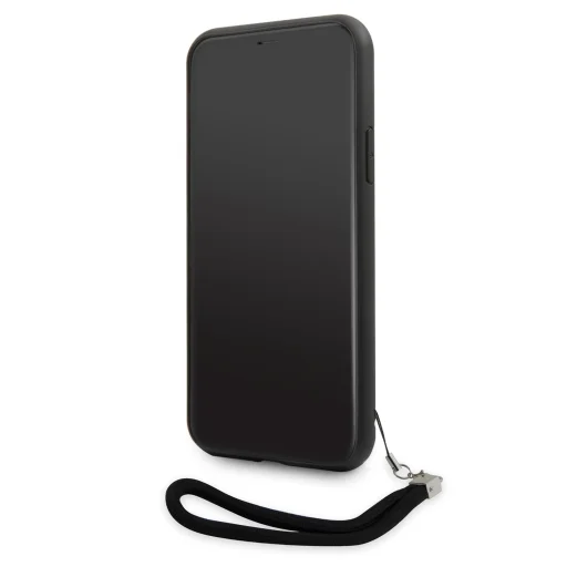 iPhone 11 Karl Lagerfeld Sequins Reversible tok fekete/ezüst (KLHCN61PSQRKS) - 4