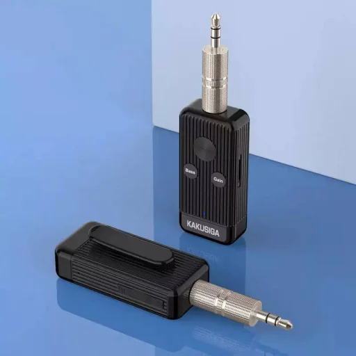 KAKUSIGA KSC-775 YINHU Bluetooth adapter mikrofonnal AUX mini jack 3,5 mm + microSD fekete - 6