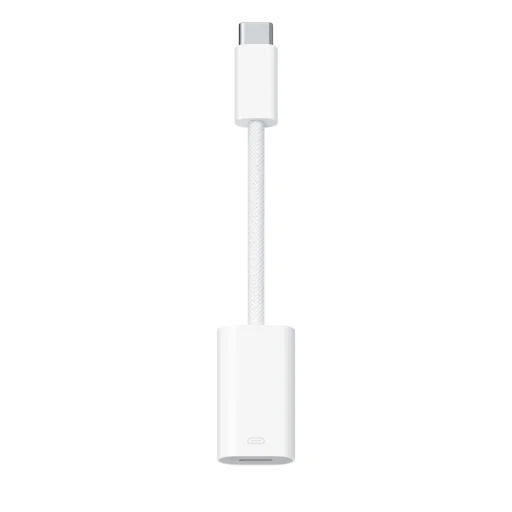 Apple gyári USB-C – Lightning átalakító (MUQX3ZM/A) - 1