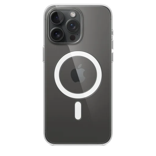 iPhone 15 Pro Max átlátszó tok (MT233ZM/A) Apple gyári MagSafe-rögzítésű - 4