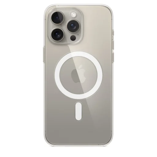 iPhone 15 Pro Max átlátszó tok (MT233ZM/A) Apple gyári MagSafe-rögzítésű - 1