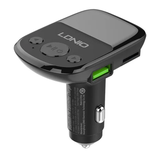 LDNIO Bluetooth FM Transmitter C706Q, 2USB, AUX + Lightning kábel - 1