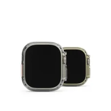 Apple Watch Ultra 1/2/3 49 mm Ringke Slim tok 2x átlátszó/fekete