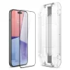 iPhone 15 Pro Spigen Kijelzővédő Fólia FC ''EZ FIT'' kerettel 2 db fekete (AGL06893) - 4