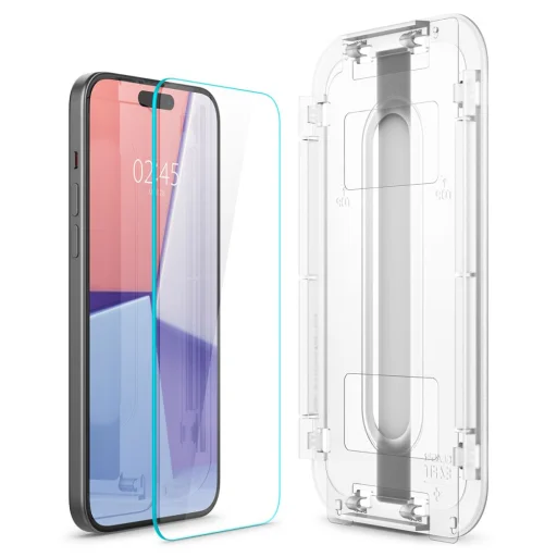 iPhone 15 Pro Max Spigen Glas.TR EZ Fit kijelzővédő üvegfólia - 4