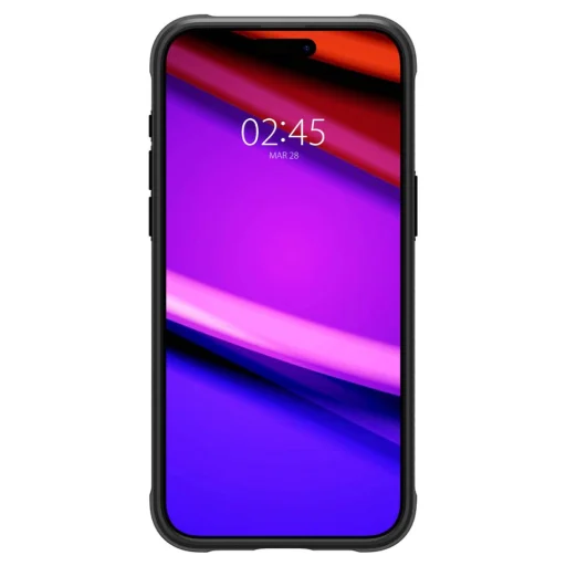 iPhone 15 Pro Max Spigen Rugged Armor Mag MagSafe tok matt fekete (ACS06561) - 3