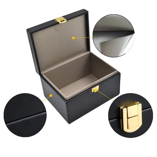 Jelblokkoló láda Rádióblokkoló Faraday Box autókulcsokhoz fekete - 6