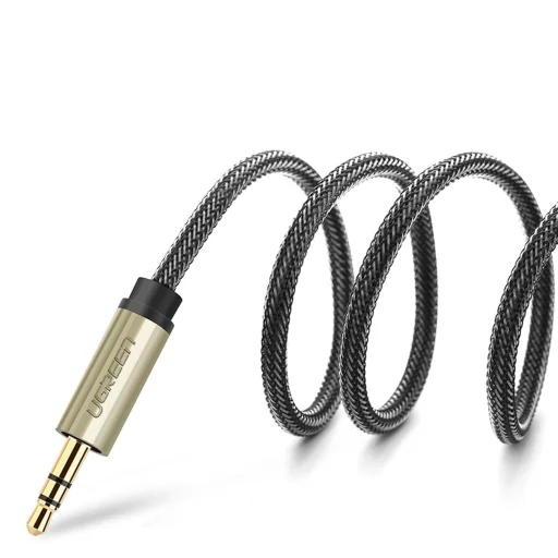 Ugreen AV126 3.5mm-es TRS kábel 2x TS 6.35mm - 2m szürke - 2