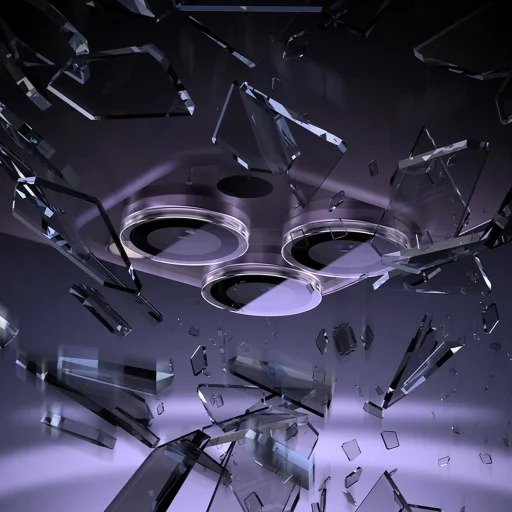 iPhone 13 Pro Max / 13 Pro Baseus kameralencsevédő üvegfólia - 5