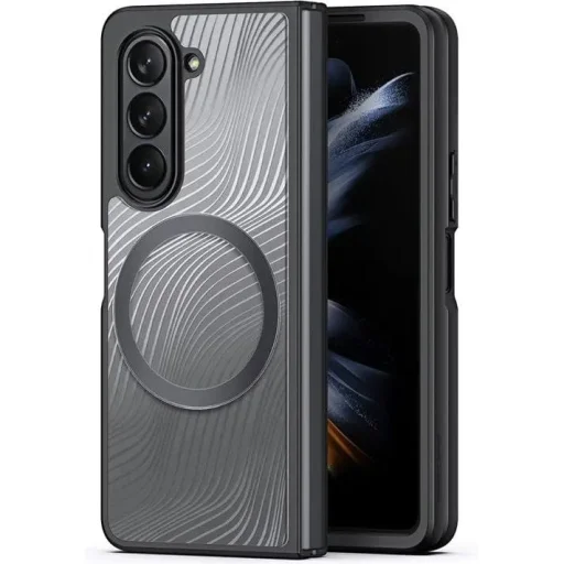 Samsung Galaxy Z Fold 5 5G Dux Ducis Aimo Mag MagSafe kompatibilis ütésálló telefontok fekete - 3