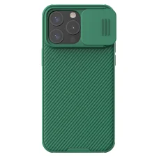 iPhone 15 Pro Nillkin CamShield Pro tok sötétzöld