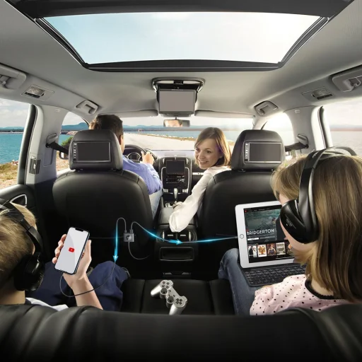 Joyroom autós töltő 2xPD + 2xQC3.0 72W 1.5m fekete (JR-CL05) - 5