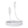 Joyroom USB-C - USB-C kábel 480Mb/s 60W 1m fehér (S-CC060A9) thumbnail