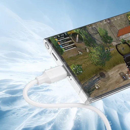 Joyroom USB-C - USB-C kábel 480Mb/s 60W 1m fehér (S-CC060A9) - 7