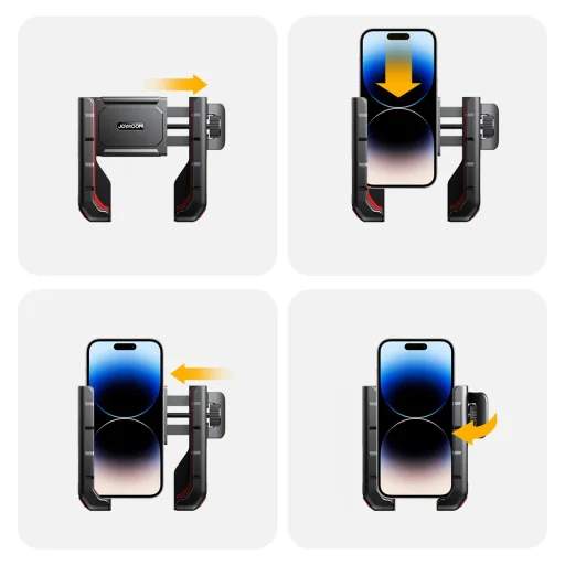 Joyroom JR-ZS266 ​telefontartó robogóhoz, biciklihez, motorkerékpárhoz - 2