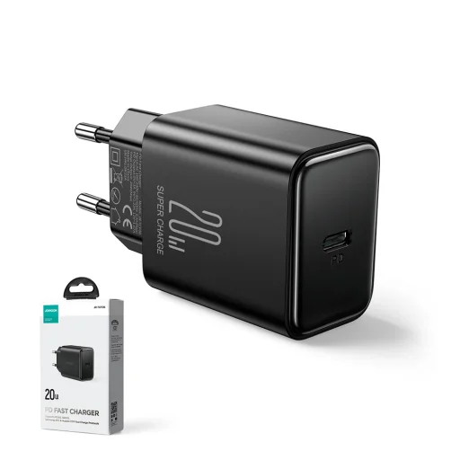 Joyroom hálózati töltő adapter JR-TCF06 USB C 20W PD fekete - 9