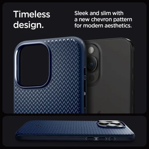 iPhone 15 Pro Max Spigen Mag Armor MagSafe tok tengerészkék (ACS06598) - 5