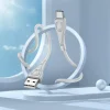 Borofone Superior BX98 USB - Type C kábel 3A 1m sivý thumbnail