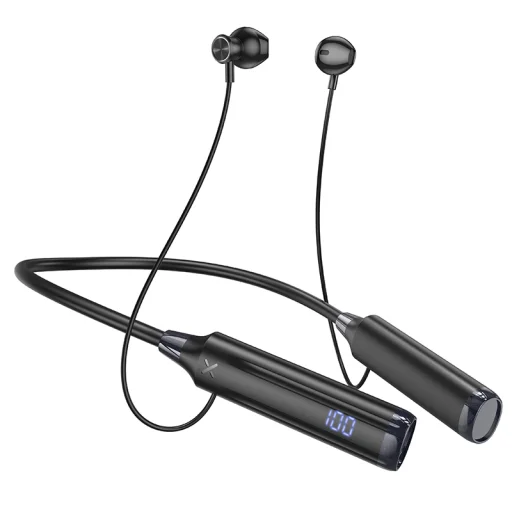 Borofone BE64 Perfect sport bluetooth fülhallgató fekete - 1
