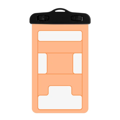 Univerzális vízálló telefontok narancssárga - 5