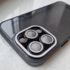 iPhone 13 Pro Liquid Glitter Camera tok fekete thumbnail