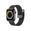 Apple Watch 42/44/45 mm Milanese óraszíj fekete thumbnail