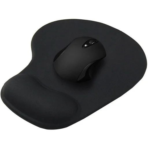 Ergonomikus egérpad fekete - 1