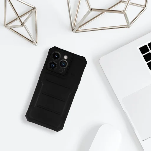 iPhone 15 Plus Protector tok fekete - 4