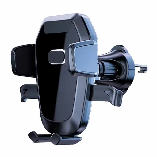 Autós telefontartó CF41 szellőzőrácsra fekete - 1