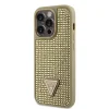 iPhone 15 Pro Guess Rhinestones Triangle Metal Logo tok arany (GUHCP15LHDGTPD) thumbnail