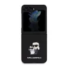 Samsung Galaxy Z Flip 5 Karl Lagerfeld PU Saffiano Karl és Choupette NFT tok fekete (KLHCZF5SAKCNPK) thumbnail