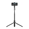 Selfie bot állvánnyal és bluetooth távirányítóval P100 fekete thumbnail